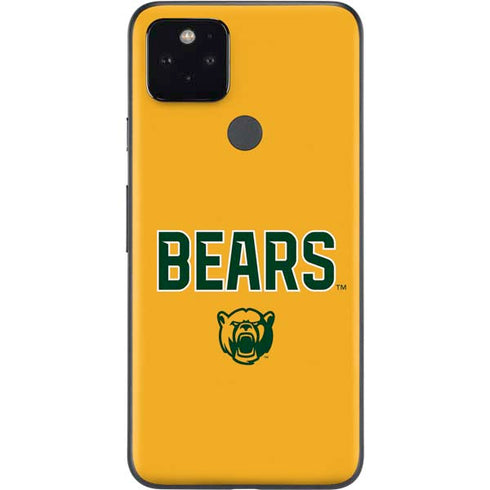 Baylor University Bears Google Pixel 5 Skin